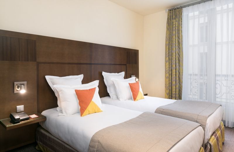 Hotel Le Cardinal - Habitación estándar con camas individuales